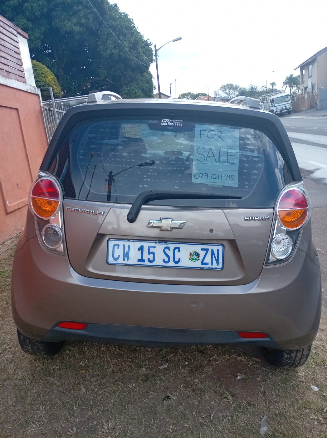 Chevrolet Spark rear view